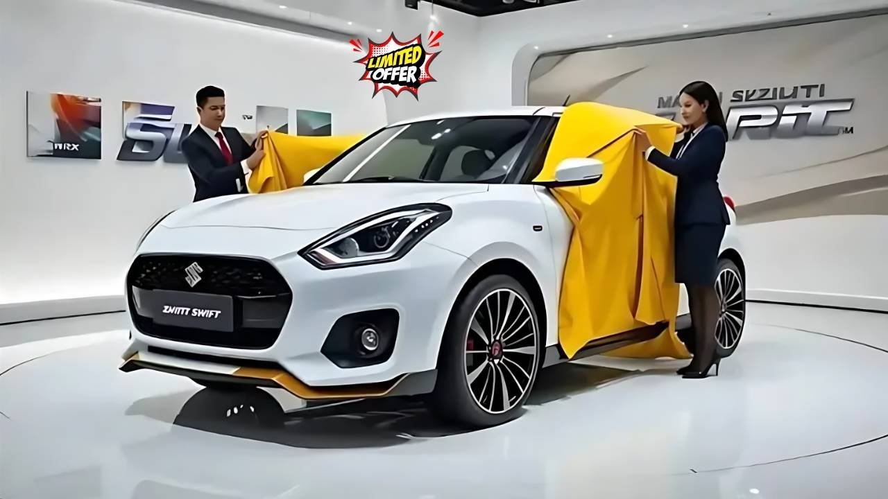 2025 Maruti Swift Launched Stylish Hatchback with 32 KMPL Mileage & Price from ₹3.75 Lakh