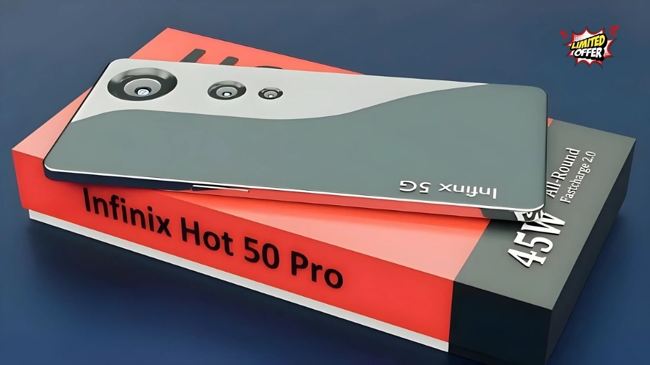 Infinix Hot 60 Max 5G Launched 8GB RAM, 5000mAh Battery & Smooth Performance