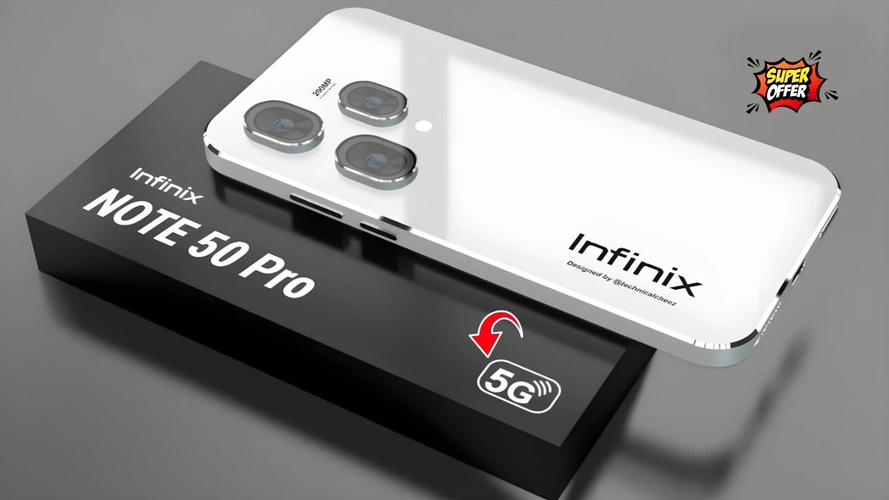 Infinix Smart 50 Pro Unveiled – 120MP Camera, Smooth Display & Long-Lasting Battery