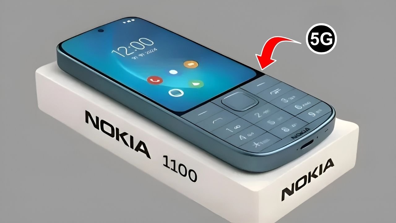 Nokia 1100 Returns in 2025 With 5G, Long Battery Life and Sleek New Design