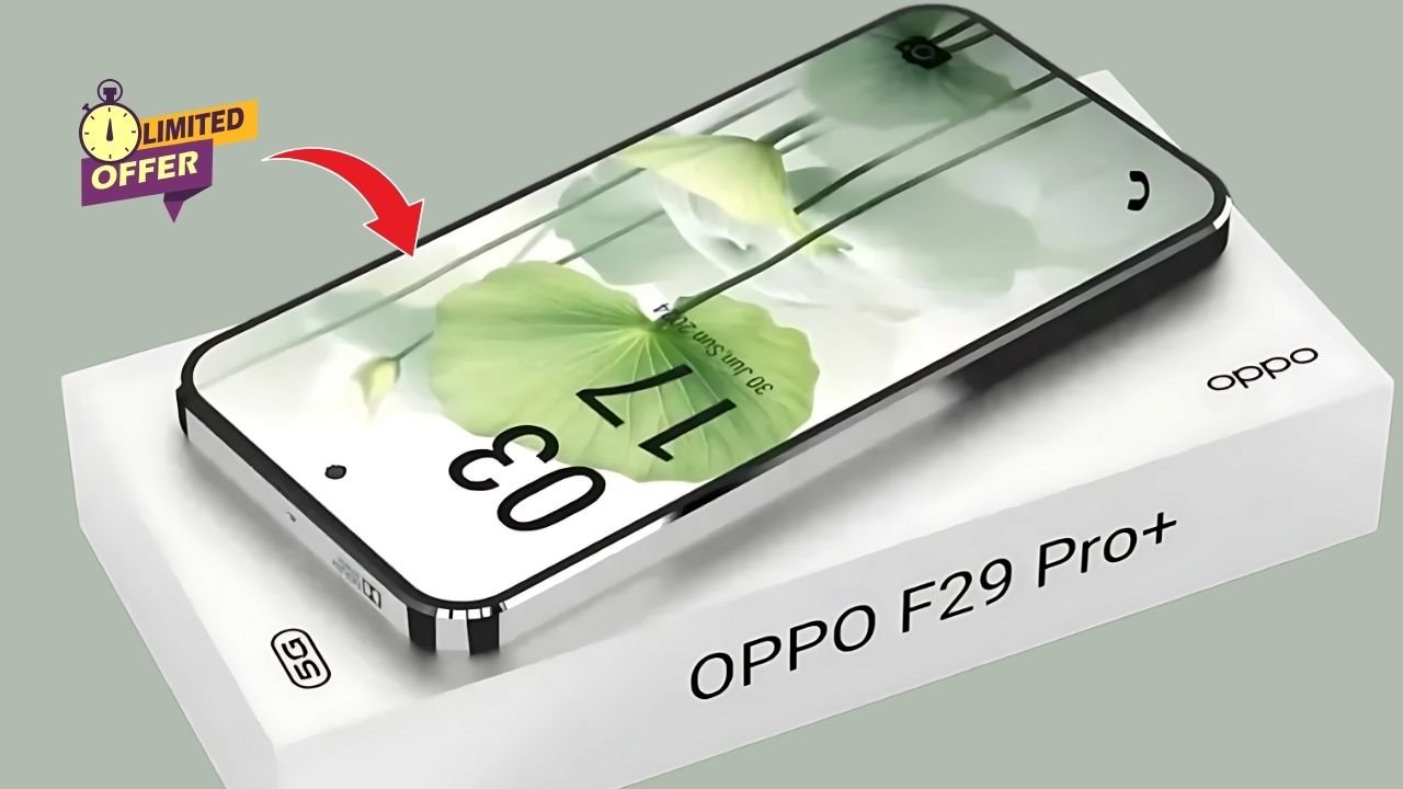 Oppo F29 Pro 5G – 220MP Ultra Camera, 150W Fast Charging & 7500mAh Battery at ₹11,999