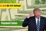 2025 IRS EITC Refund Update $7,830 for Eligible Families