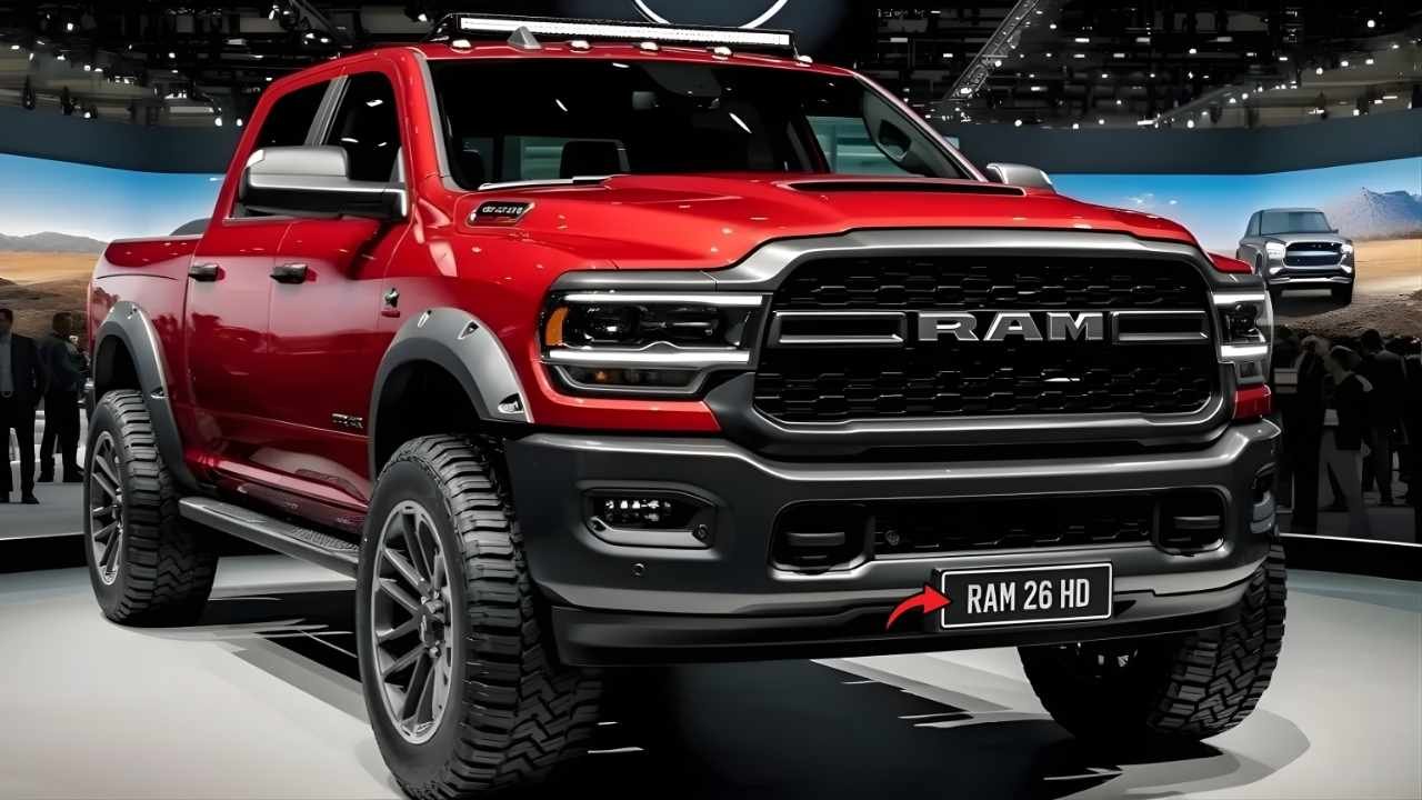 2026 RAM 2500 Heavy Duty Pickup Truck Powerful Diesel Engine, Massive Towing Capacity, Specs & Price