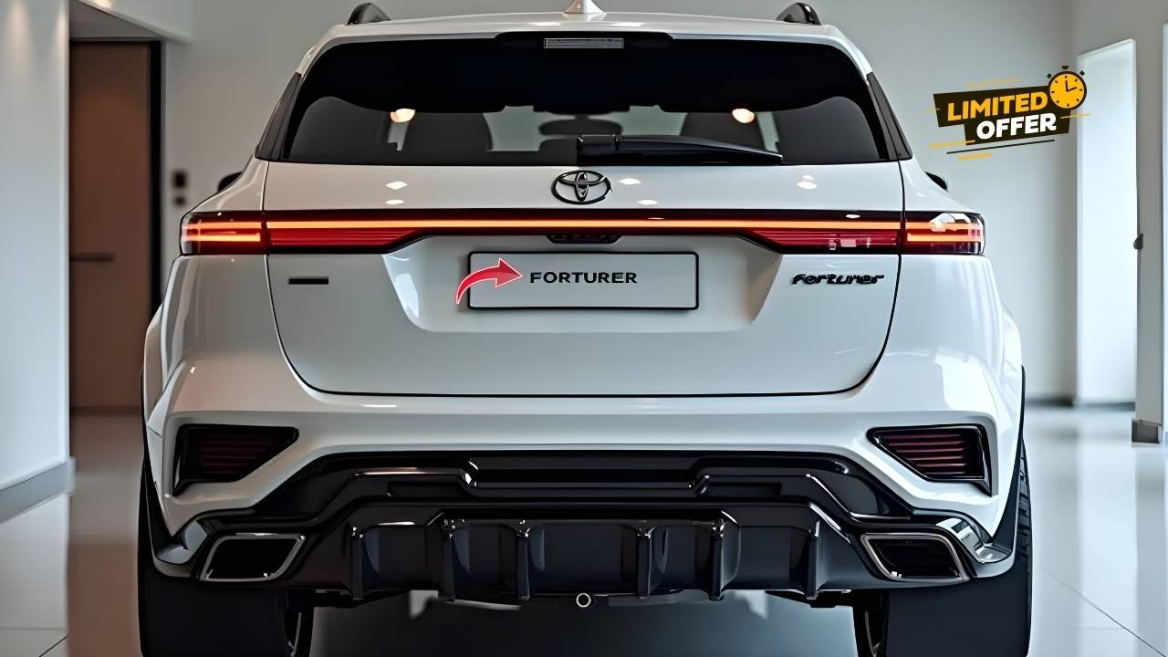 Toyota Fortuner 2025 Launch – Premium SUV with Bold Design, High Mileage & Safety Features