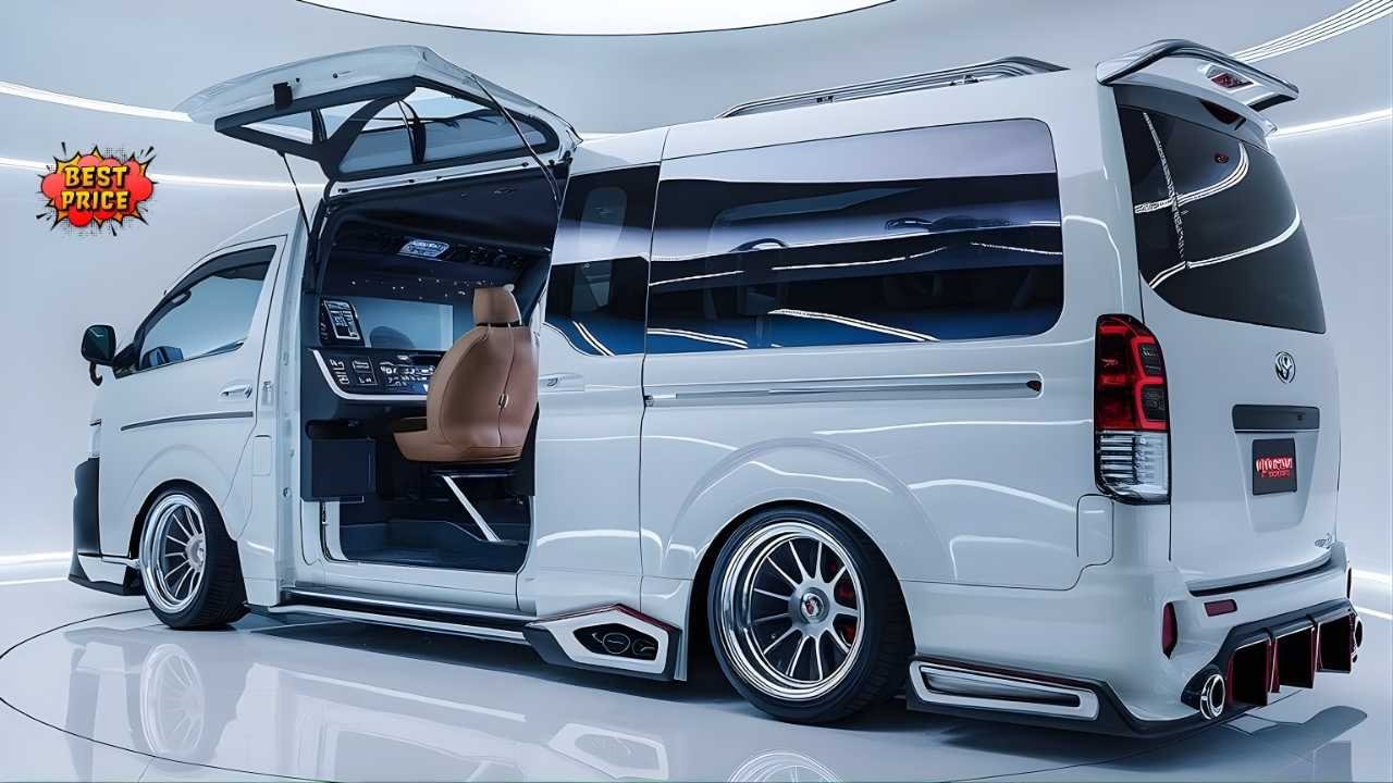 Toyota Hiace 2025 Launched – Premium Van with Comfort, Space & Powerful Engine