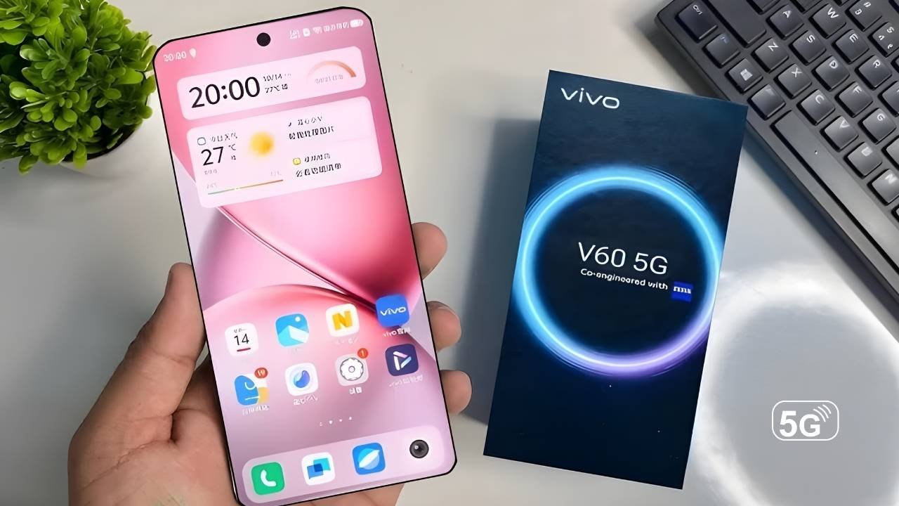Vivo V60 Pro 5G Unveiled Premium 200MP Camera Smartphone with 180W Charging at ₹16,550